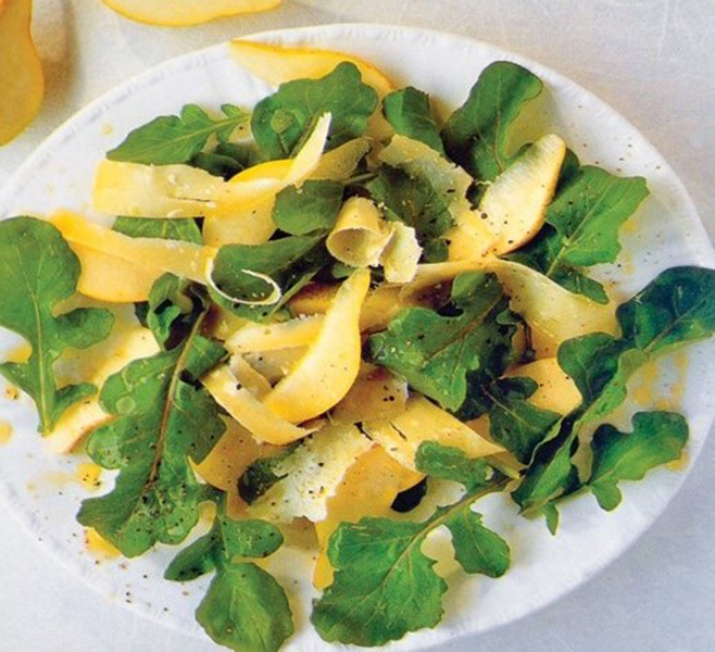 Arugula, Pear, and Parmesan Salad - The Olive Oil Market