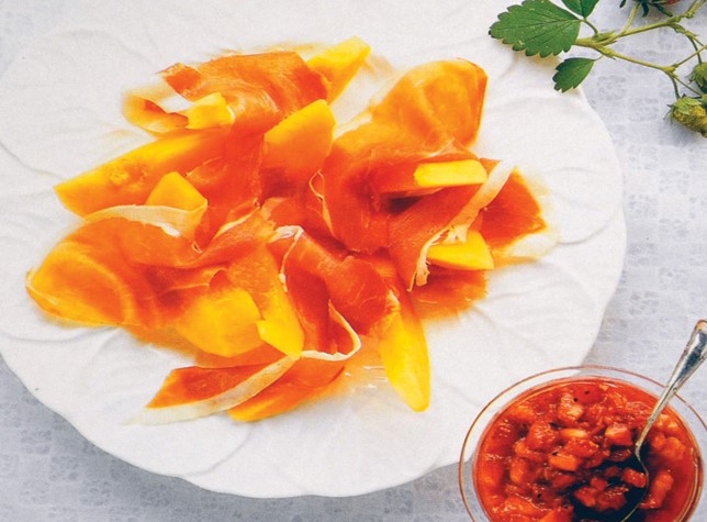 Melon, Prosciutto, and Strawberry Salad - The Olive Oil Market