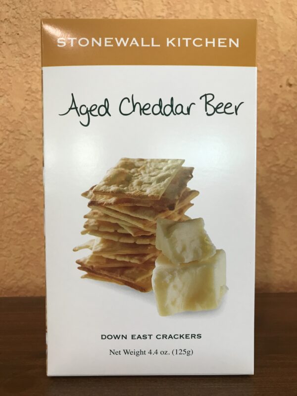 Aged Cheddar Beer Crackers