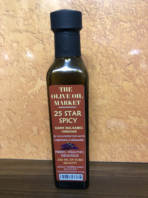 25 Star Spicy Dark Balsamic Vinegar